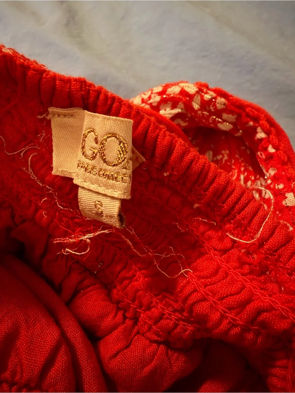 Goa Paris Collection Red Dress with tassels - Picture 8 of 8